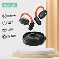 SuperEQ D72 Open-Ear Earphones ANC Wireless Bluetooth 5.4 Neckband Headphones Sports Earbuds With AP