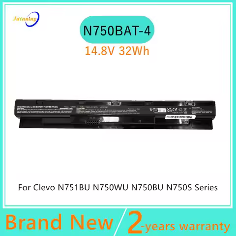N750BAT-4 Laptop battery For Clevo N750BU N751BU N750WU 4ICR19/65 6-87-N750S-4EB1 6-87-N750S-4EB2 6-