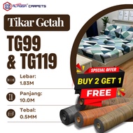Al Aqsa Tikar Getah TG99 & TG119 | PVC Kalis Air | Tahan Lasak & Mudah Pasang