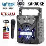 [KTS-1172] Wireless Portable Bluetooth Speaker With Led Light [Support Mic]