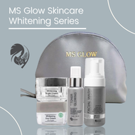 MS GLOW Whitening Series / Paket Perawatan Untuk Kulit kering kusam / Cream wajah glowing