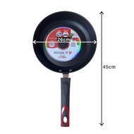Non-stick Cookware 26cm Frying Pan Wok Kuali Masak Cooking