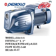 PEDROLLO JSWm1C-N JET SELF-PRIMING PUMP household water pump self priming centrifugal pump Surface m