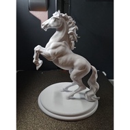 3D Printing Horse Statue - Sculpture of a rearing rampant horse display Horse character house horse 