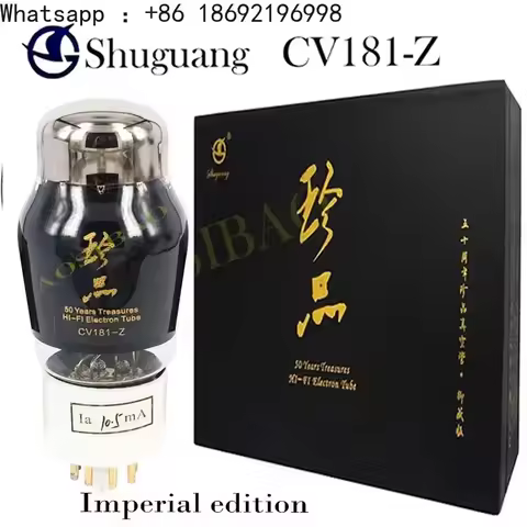 Shuguang CV181-Z CV181Z Vacuum Tube Replace 6SN7 6N8P 6H8C ECC32 CV1998 CV181 Electron tube Amp HIFI