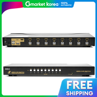 Next U NEXT-7008KVM 8:1 USB HDMI KVM สวิตช์ แชร์จอภาพ ฮอตคีย์ ออโตสแกน +ของแท้+