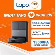 TP-Link Tapo RV50 Pro Omni AI Robot Vacuum & Mop | 15000Pa Strong Suction, Auto Wash & Dry Dock @ IB