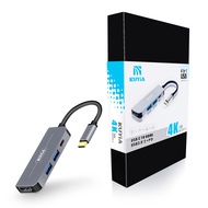 USB C hub 4K to HDMI 2 3.0 and FlashDrive Type Hub USB-C Power Adapter Compatible for MacBook Pro Ch