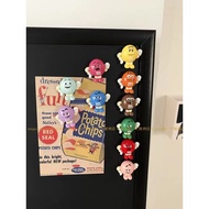 5pcs/pack M&M's Magnet Clip Multi-Functional Magnetic Clip Refrigerator Magnet