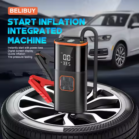 BELIBUY portable tire inflator tire inflator pump car tire inflator compressor air pump car air pump