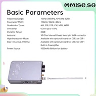 [mmise.sg] DSP2 SDR Malachite Radio Receiver 5000mAh Battery AM FM Radio 3.5-inch Touch LCD