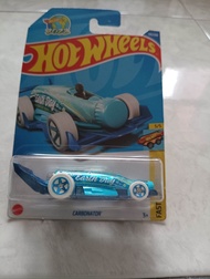 Hot wheels CARBONATOR biru putih