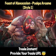 Dota2 Pudge (Pug) Feast of Abscession Arcana