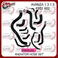TOYOTA AVANZA 1.3 1.5 F601 F602 RADIATOR HOSE SET (13PCS)