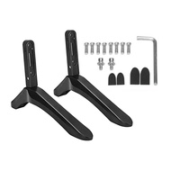 Aluminum Alloy Riser Pedestal Stand for 32 to 65 Inch LCD TV Universal Steel TV Base with Screen Sup