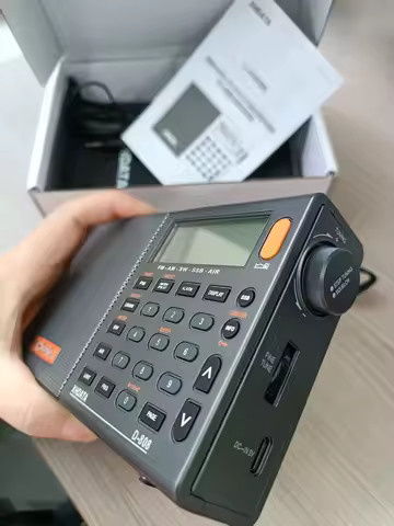 2023 New XHDATA D808 Radio SIHUADON D-808 Global Version USB Type C Portable FM Radio Full Band Digi