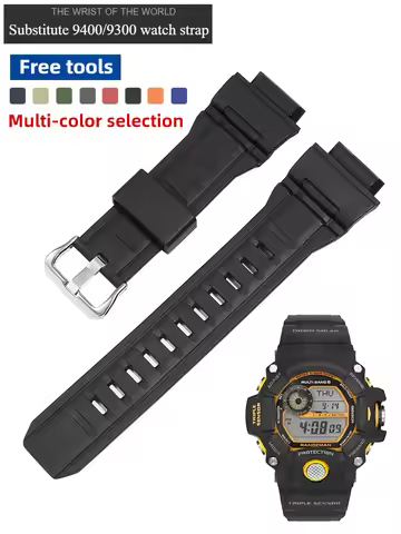 Silicone Watch Strap for Men Catren GW-9300/9400 G9300 Series
