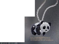 SWAROVSKI 施華洛世奇 璀璨熊貓晶鑽項鍊 【全新】