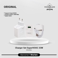 OPPO VOOC SuperVOOC Charger Adapter 18W 30W 33W 45W 65W 80W 120W USB-C Micro USB Cable - Wonderland 