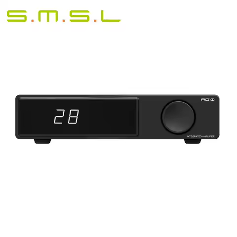 SMSL AO10 Home Power Amplifier Bluetooth HiFi Audio D-Class Amplifier TPA3116 AMP Chip * 2 with Remo