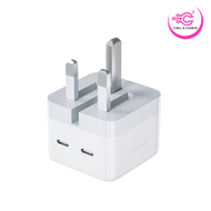 50W PD Charger Quick Charge Dual Type C PD Fast UK Plug Fast Charge C to Ligtning (iPhone - XR to iP