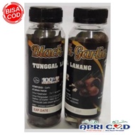 Black Garlic Bawang Putih Tunggal Lanang Fermentasi Oven