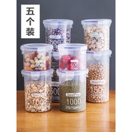 Airtight Jar Plastic Food Jar Storage Storage Jar Storage Jar Grain Kitchen Snack Refrigerator Stora