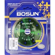 BOSUN Original B04- F5TCE (Ceramic) 4"(105mm) DIAMOND WHEEL CUTTING DISC POTONG TILE POTONG KERAMIK
