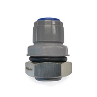 Kegland [making beer bar tools] duotight - 9.5mm (3/8) x 1/2 BSP Male BULKHEAD (With Seated O-ring) 