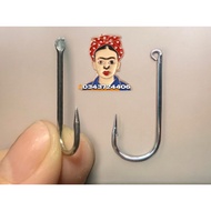 Stainless steel square fishing hook (fishing for catfish..etc)