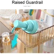 Popular Multipurpose Gold Shelf Meiru Makeup Storage Shelf/ Bedroom Shelf/