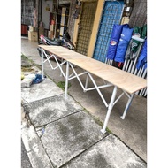 2 legs x 8 legs folding table night market