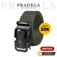 RC-Army Men's Nylon Canvas Rail Belt with Iron Head