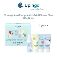 Goongbe Kids Trial Kit mini 30ml Korean product set 4 Piece for children from 3 years old