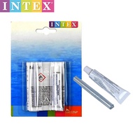 Intex 59632NP Vinyl Cement Repair Kit with Patch for Swimming Pool, Air Bed,Toys