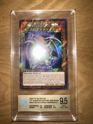 遊戲王卡 RA03-EN133 混沌帝龍 評分卡評級卡鑒定卡