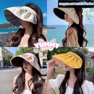 Yummy Shop (MK-13) Sun Hat Minimalist Bright Colors Cool Sea