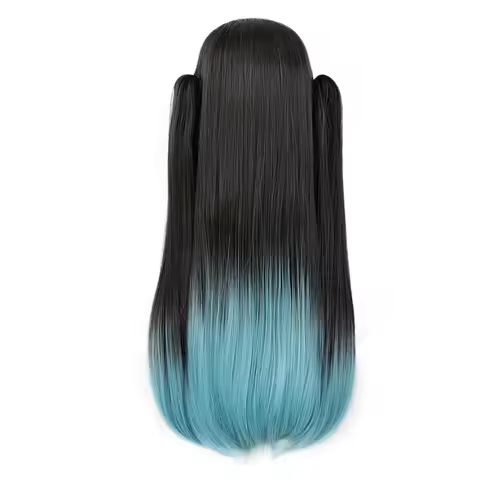 High Quality Anime Tokitou Muichirou Cosplay Wig Muichiro Tokito Wig Heat Resistant Synthetic Hair W