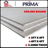 MM Fibre Cement Ceiling Board 2ft x 4ft 4ft x4ft Ceiling Board Flat Sheet Smooth Papan Simen Siling