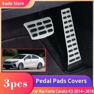 Car Brake Foot Pedals for Kia Forte Cerato K3 YD 2014~2018 Fuel Accelerator Pedal No Drilling Stainl
