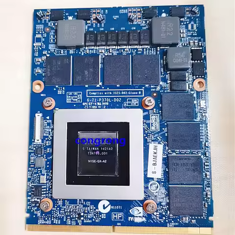 GTX 870M GTX870M 3G Video CARD For LAPTOP Clevo P375SM P157SM P151SM P150SM P170SM P177SM P370SM P57