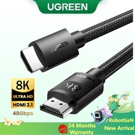Ugreen HDMI 2.1 Cable Ultra High-speed 8K/60Hz 4K/120Hz for Xiaomi Mi Box PS5 HDMI Splitter Cable Dolby Vision 48Gbps
