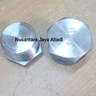 Iron External Thread Plug A 105 NPT 3000 Psi 1 1 1/ 4" inch DN 32
