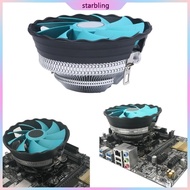 Star 10cm CPU Cooler for  1151 11501156 Aluminum Fins Quiet Radiators CPU cooling system Fan Computer Repair Part