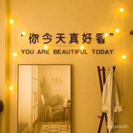 Instafamous room decorationinsWind3DThree-Dimensional Wall Stickers Bedroom Wall Rental Rental House Renovation Creative