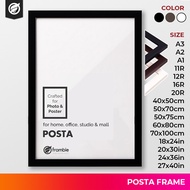 Frambie POSTA Poster Photo Frame | Puzzle Frame | A2, A1, BILD 50x70, 2x3ft, 70x100cm Movie Large Fo