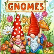 新品现货涂色本GNOMES儿童填色绘画趣味解压涂鸦书Coloring book GNOMES children's coloring painting20251202