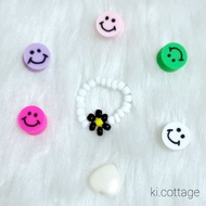 [KPOP INSPIRED] ATEEZ Yunho Beads Ring (flower)