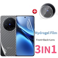 3 in 1 Hydrogel Vivo X200 FE X200Pro X200Mini X100 X100Pro X200fe Pro Mini s X100 Pro VivoX200Pro Vi