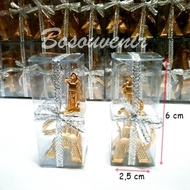 Souvenir Gantungan Kunci Paris Kemasan Mika ISI 100 Pcs / Souvenir Pernikahan / Souvenir Unik / Souv